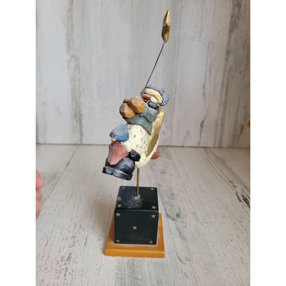 Williraye Studio flying snowman goose 1998 xmas figure - Picture 3 of 5